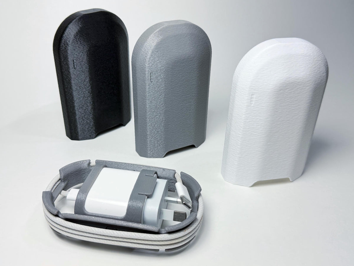 Rotating Charger Case & Cable Organiser for Apple 20W Australian Charger
