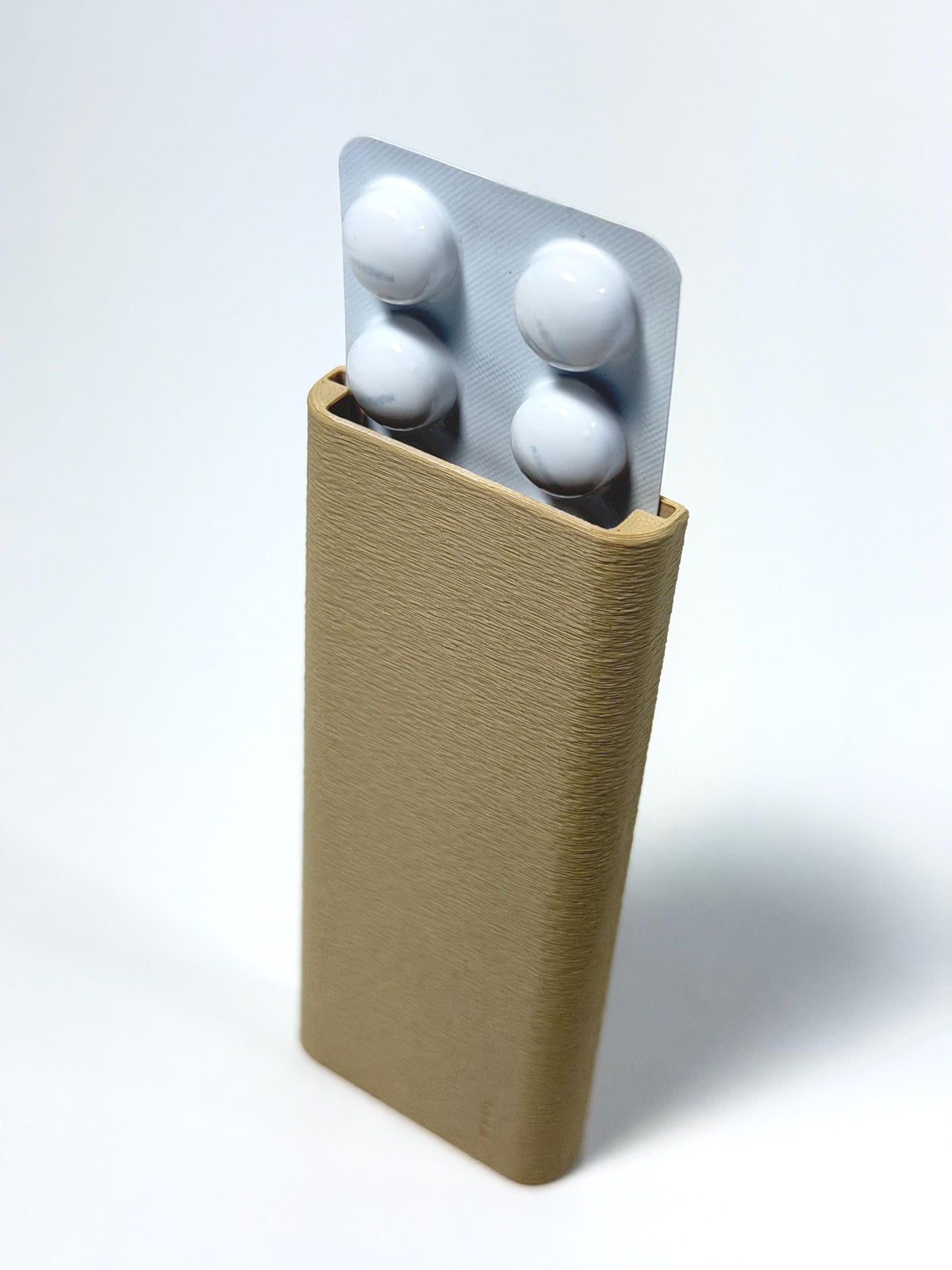 Pill Blister Pack Hard Case - Fits Panadol, Nurofen etc