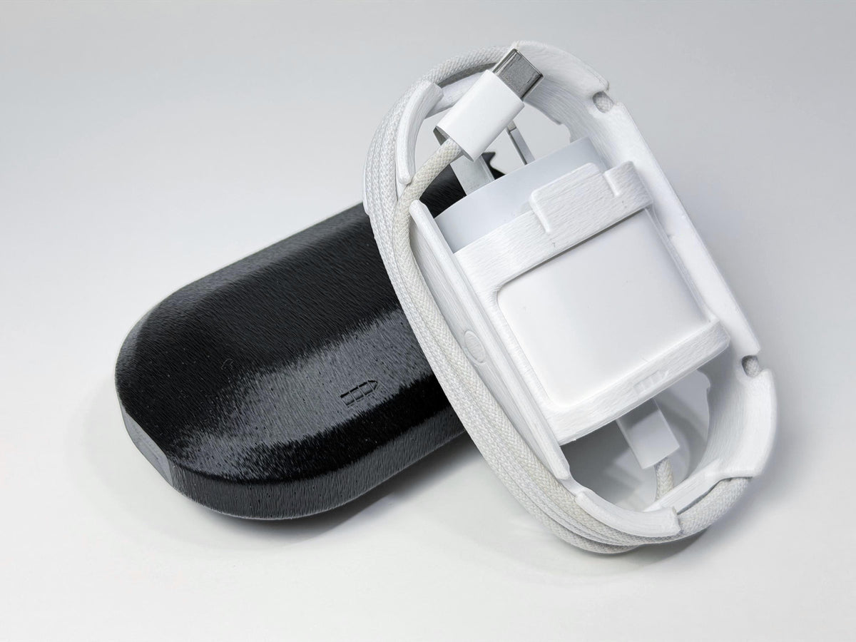 Rotating Charger Case & Cable Organiser for Apple 20W Australian Charger